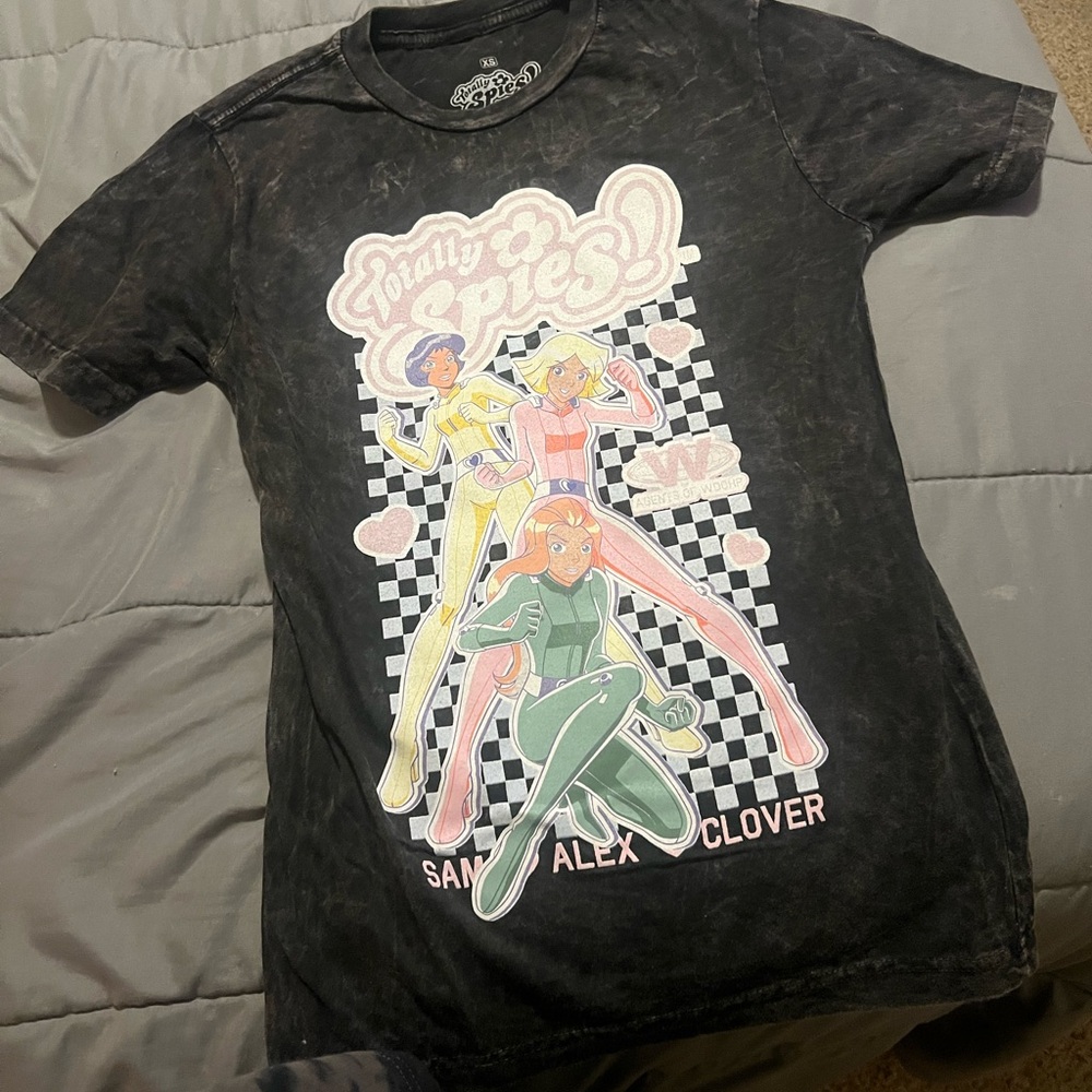 Black Short Sleeve Tee with Vintage Graphic Design